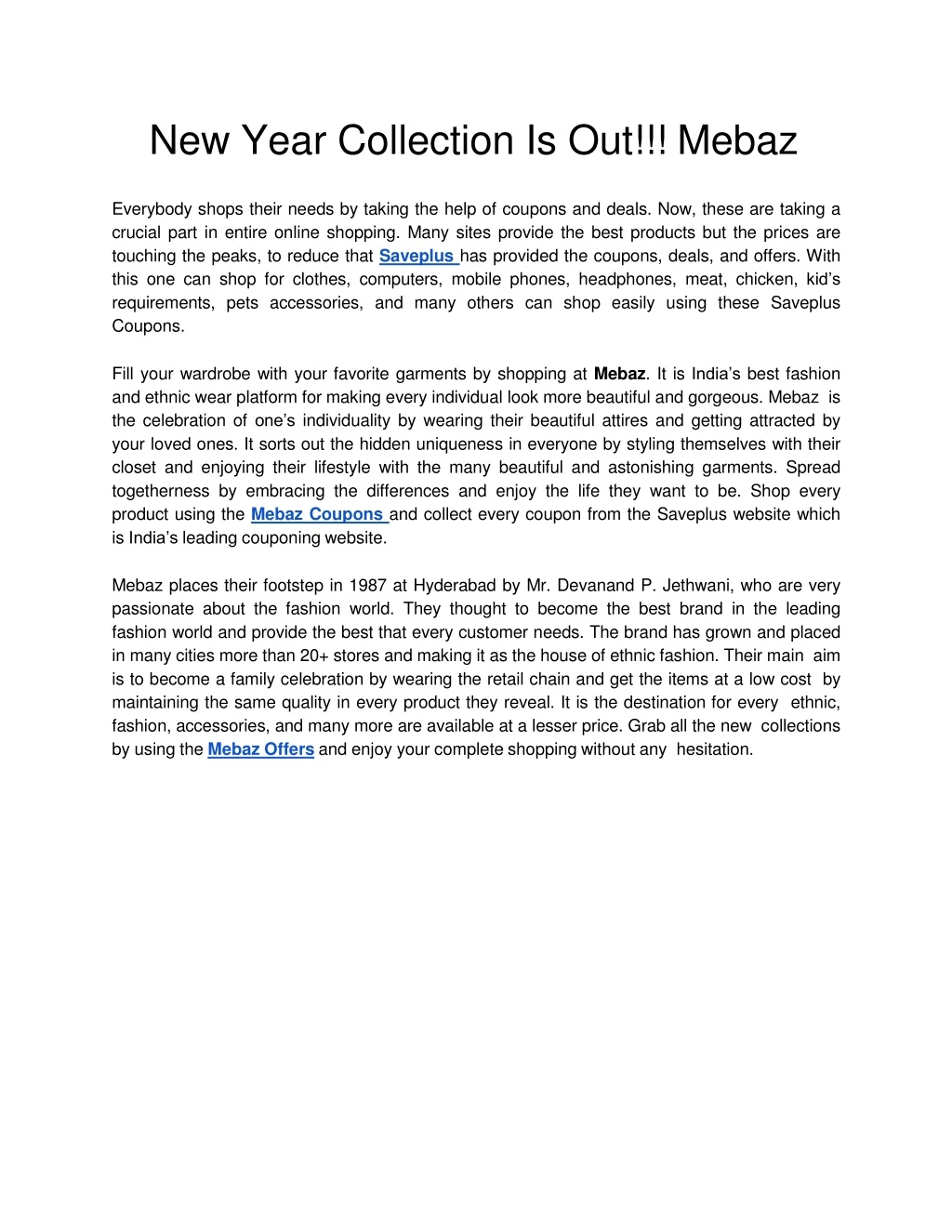 new year collection is out mebaz