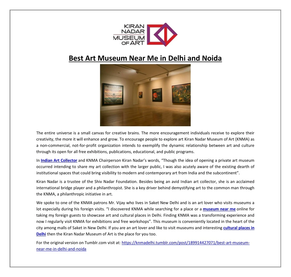 best art museum near me in delhi and noida