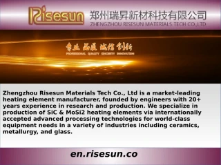 Silicon Carbide heating elements