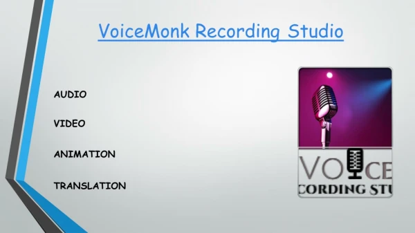 voicemonk recording studio