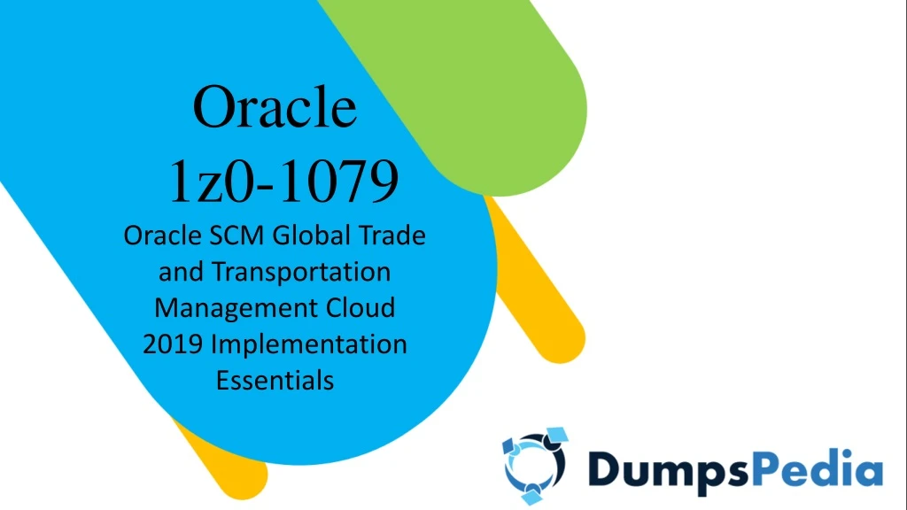 oracle 1z0 1079 oracle scm global trade