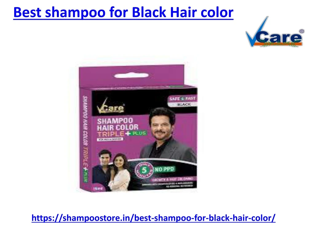 best shampoo for black hair color