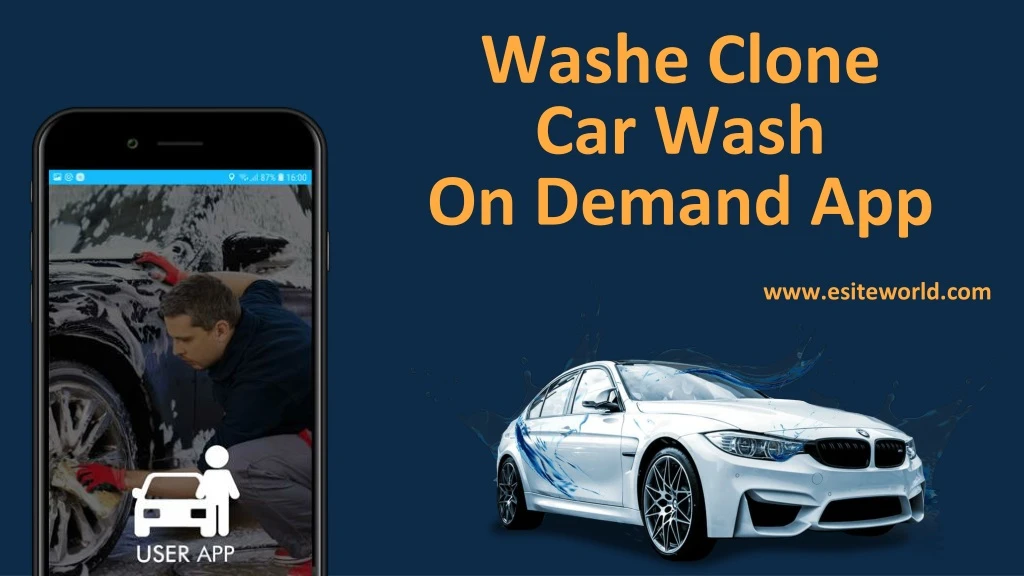 washe clone car wash on demand app