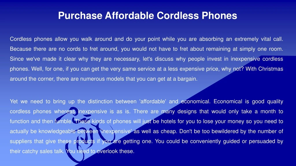 purchase affordable cordless phones