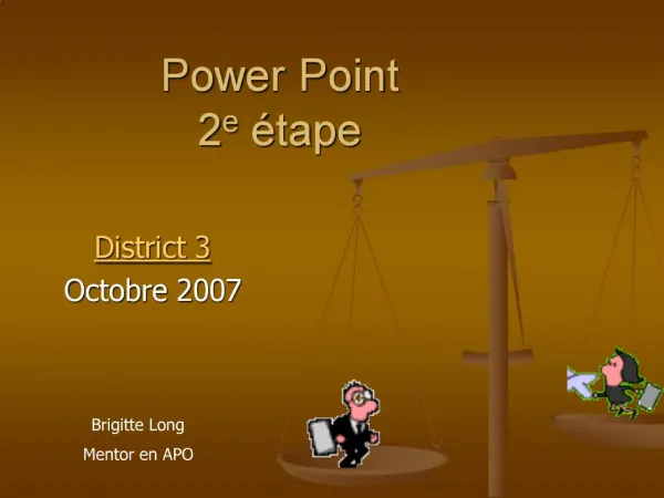 Power Point 2e tape