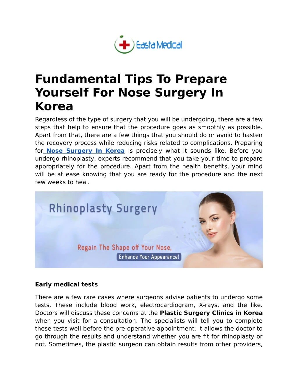 fundamental tips to prepare yourself for nose