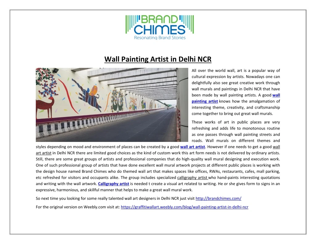 wall painting artist in delhi ncr