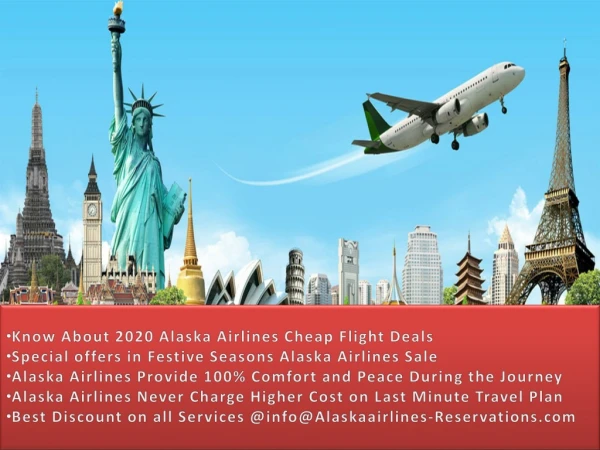 Alaska Airlines Reservations and Cheap Flight Deals phone Number  1(800) 538-3632