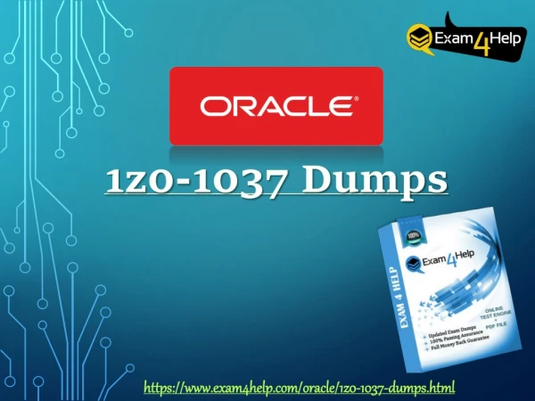 Get 20% Discount On Latest Oracle 1z0-1037 Dumps - Oracle 1z0-1037 Online Test Engine