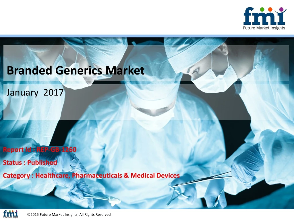 branded generics market