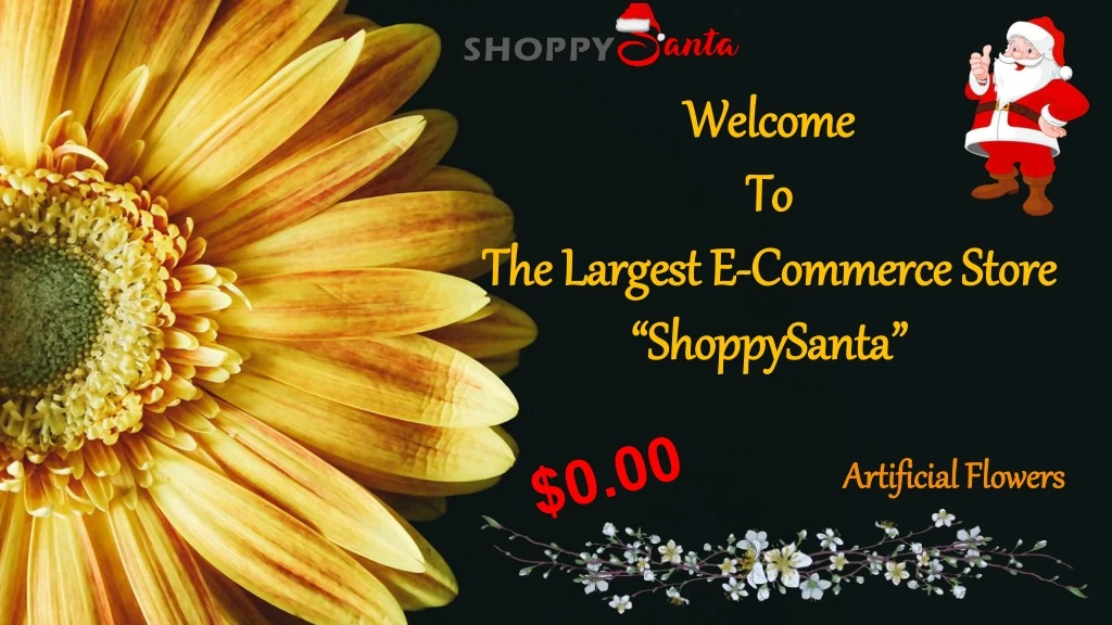 welcome to the largest e commerce store shoppysanta