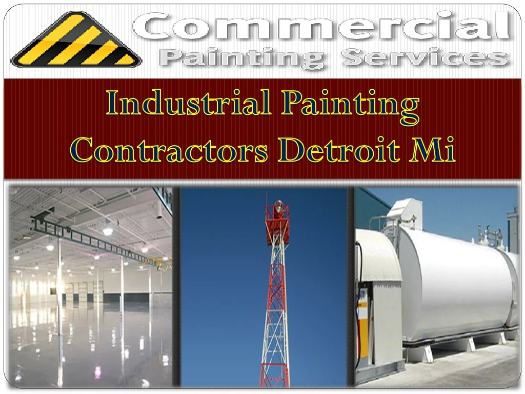 industrial painting contractors detroit mi