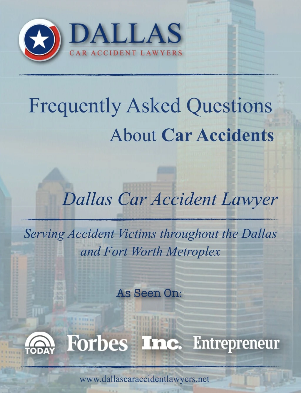 frequently asked questions about car accidents