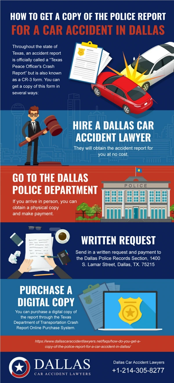 How Do You Get A Copy Of The Police Report For A Car Accident In Dallas?