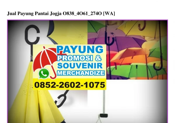 Jual Payung Pantai Jogja 0838406I2740[wa]