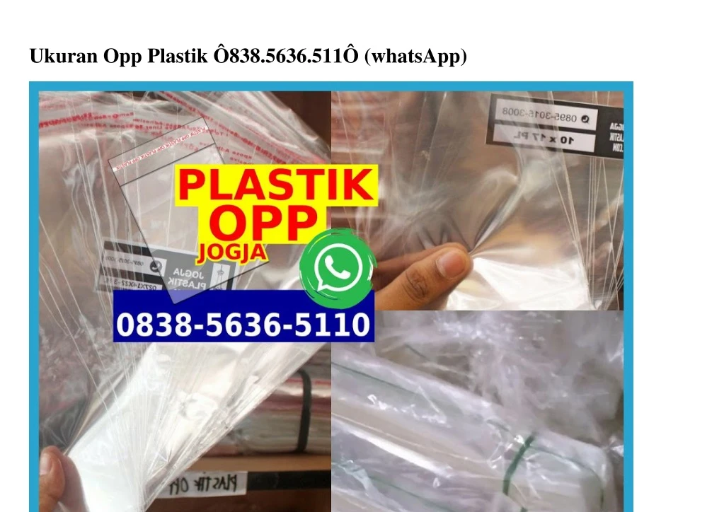 ukuran opp plastik 838 5636 511 whatsapp