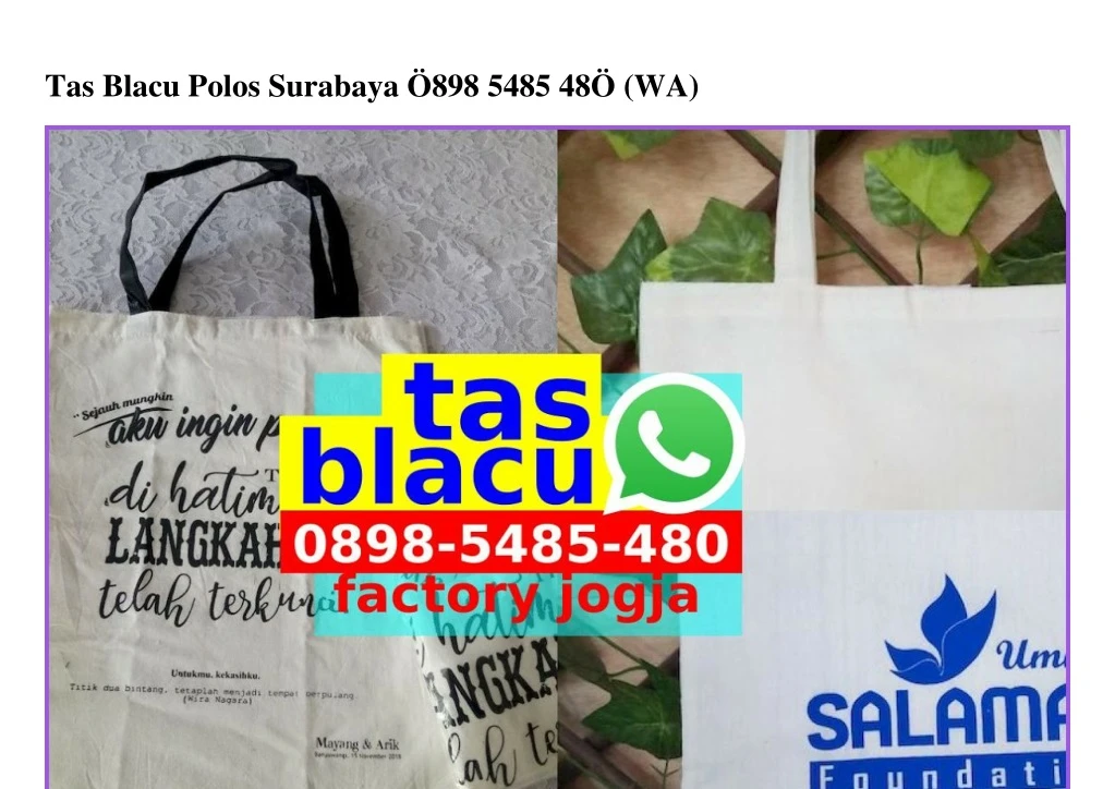 tas blacu polos surabaya 898 5485 48 wa