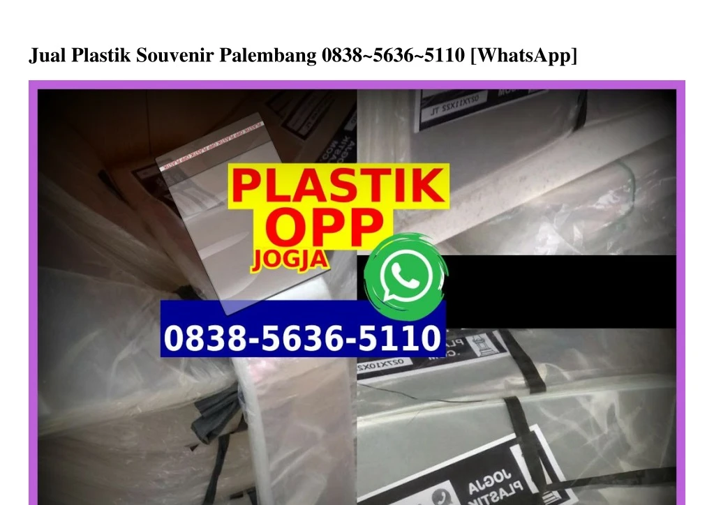 jual plastik souvenir palembang 0838 5636 5110
