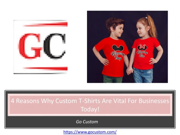 4 Reasons Why Custom T-Shirts Are Vital For Businesses Today!