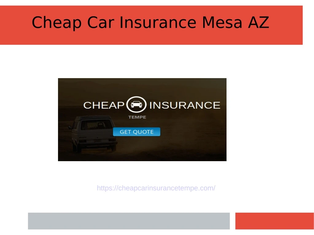 cheap car insurance mesa az