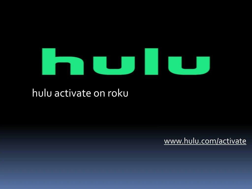 hulu activate on roku