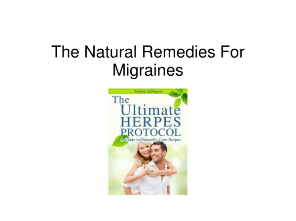 Natural Remedies For Migraines