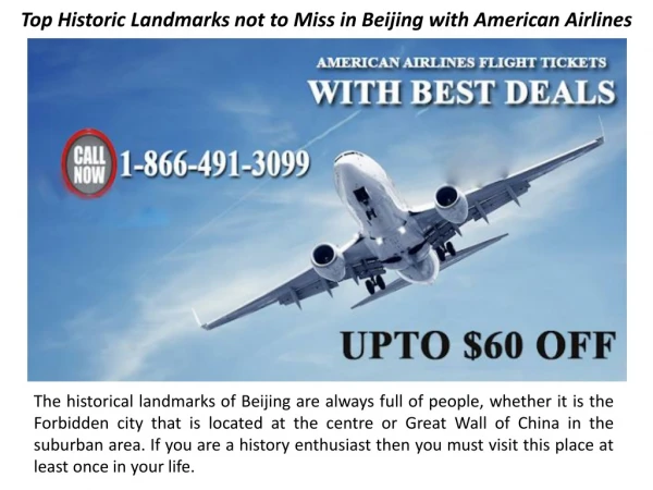 Top Historic Landmarks not to Miss in Beijing with American Airlines