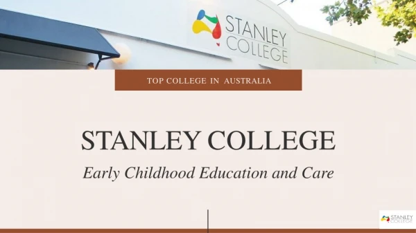 Early childhood education and care course - Best job oriented course in Australia