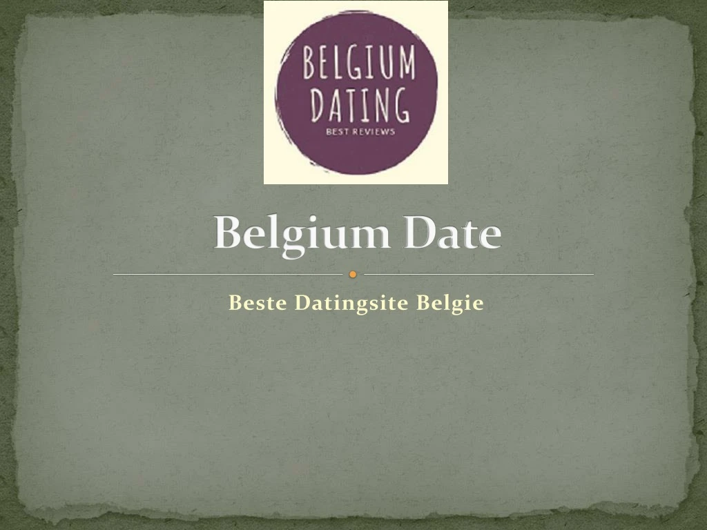 belgium date