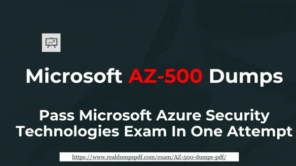 New Microsoft AZ-500 Dumps PDF With 100% Valid AZ-500 Exam Questions