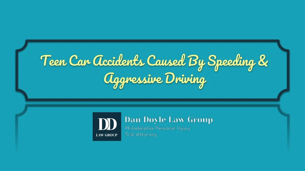 teen car accidents caused by speeding aggressive driving