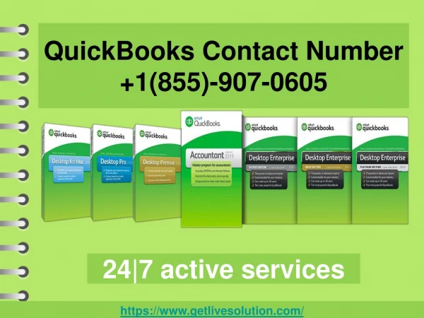 QuickBooks Contact Number  1(855)-907-0605 24|7 active services