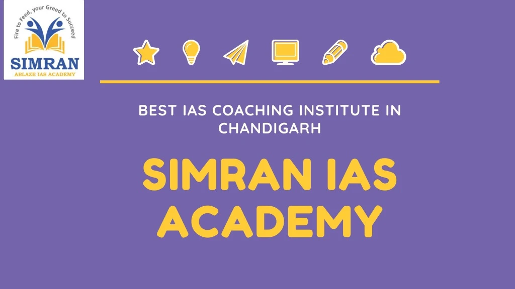 best ias coaching institute in chandigarh