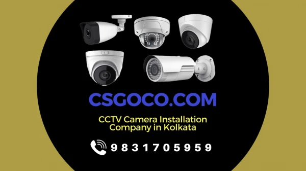CCTV Camera Installation in Kolkata
