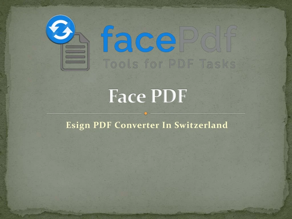 face pdf