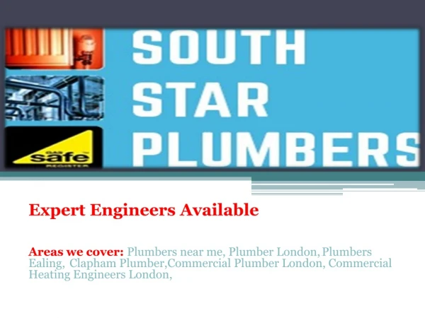 Commercial Plumber London