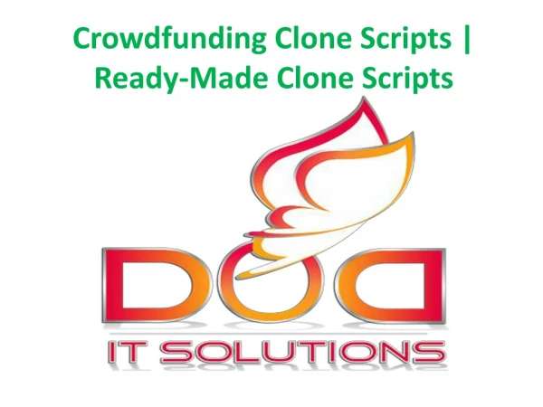 crowdfunding clone scripts ready made clone scripts