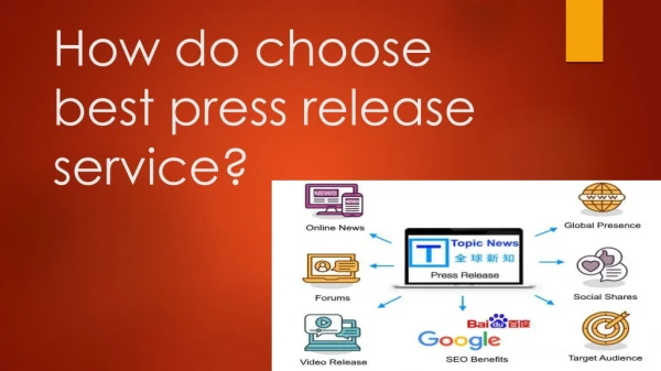 how do choose best press release service