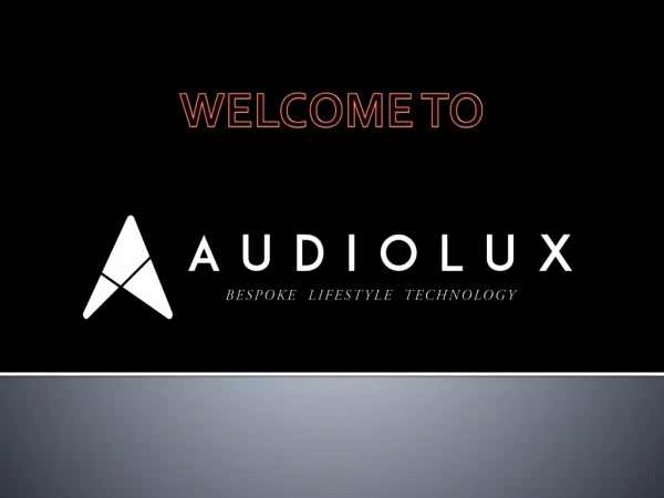 Audio Visual Design | Audiolux | AV Installation Liverpool
