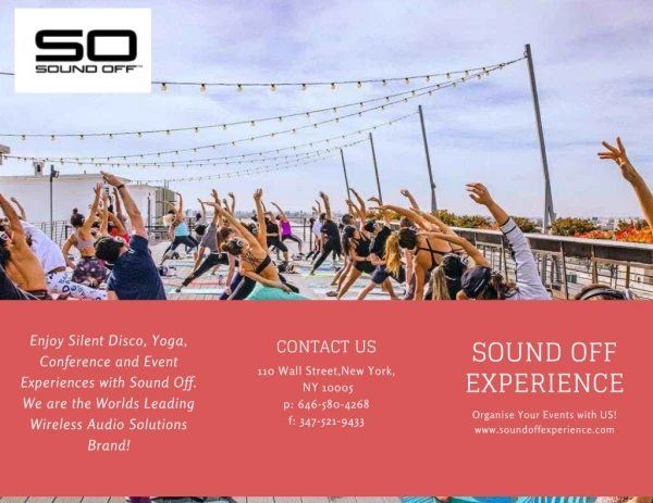 Now Enjoy Silent Events in Your City with Sound Off Experience!