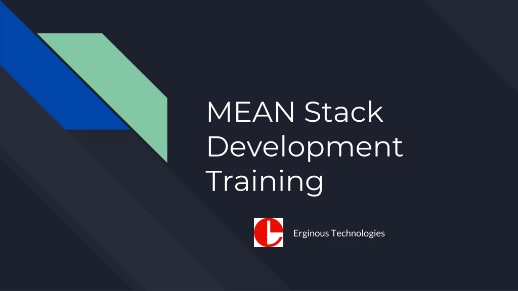 mean stack development training