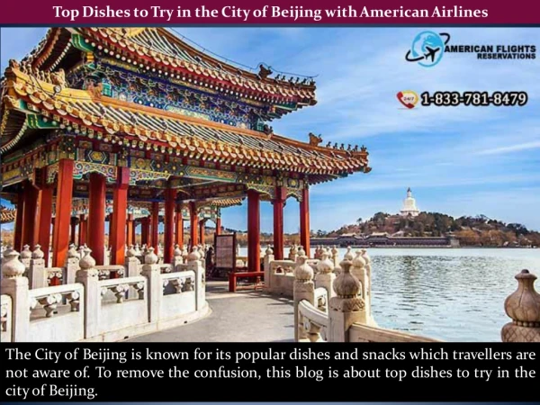 Top Dishes to Try in the City of Beijing with American Airlines