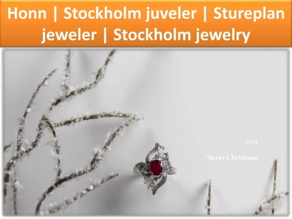 Stockholm jewelry