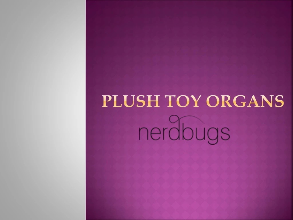 plush toy organs