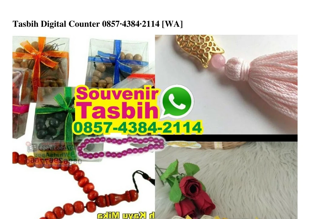tasbih digital counter 0857 4384 2114 wa
