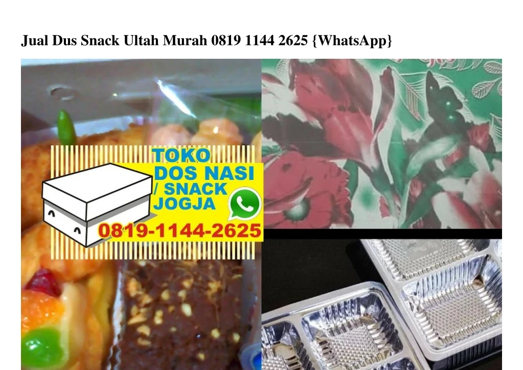 jual dus snack ultah murah 0819 1144 2625 whatsapp