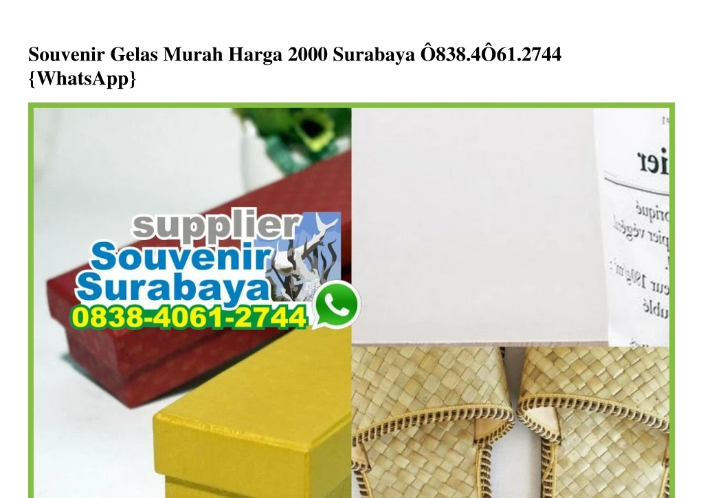 souvenir gelas murah harga 2000 surabaya