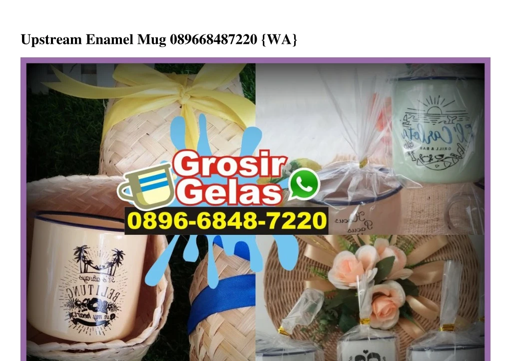 upstream enamel mug 089668487220 wa