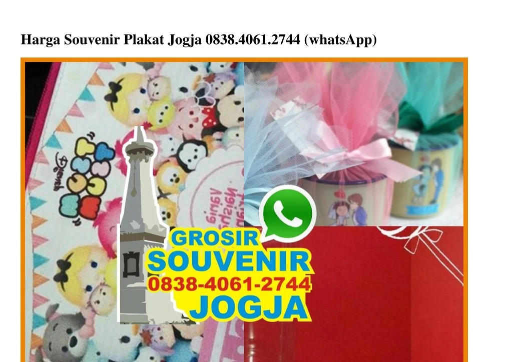 harga souvenir plakat jogja 0838 4061 2744