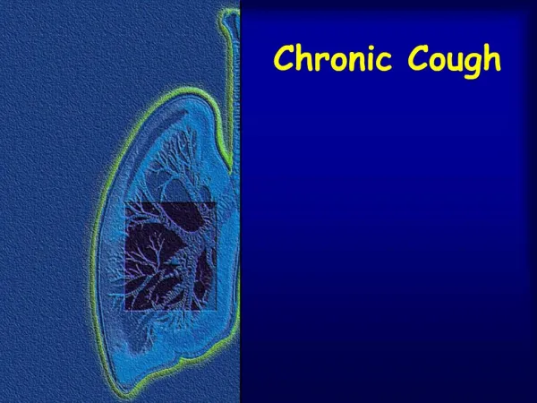 Chronic Cough